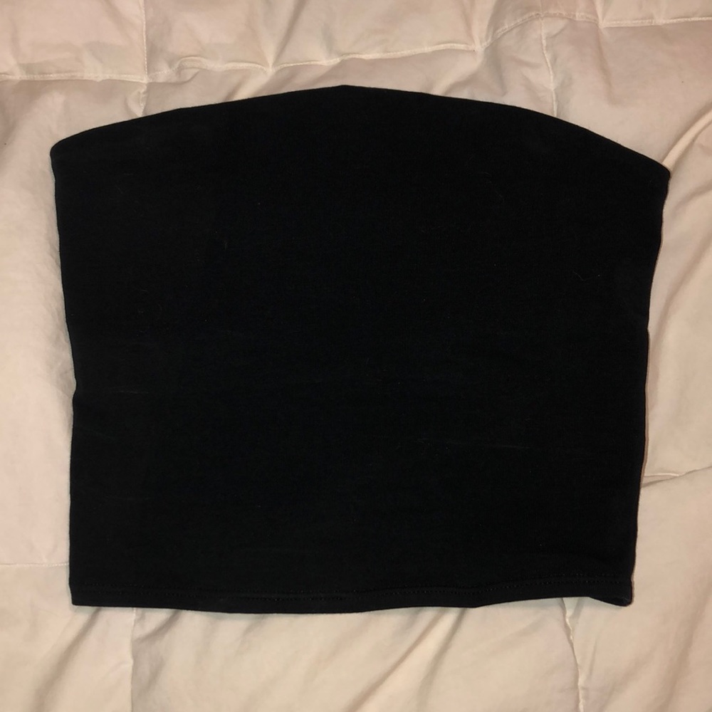 VS Pink Black Tube Top XS